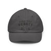 "Find the Beauty in the Blur" Embroidered Casual Cap - Charcoal