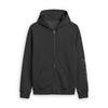 Ember Heart Zip Hoodie - Faded Black