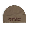 Somewhere Between Lost & Found Cuff Beanie - Walnut