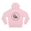 Moon Child Hoodie — Analog Haze Raven Graphic - Pink