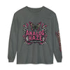 Analog Haze Butterfly Long Sleeve Tee - Pepper