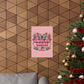 Analog Haze Matte Poster — Retro Butterfly Cherry Wall Art