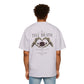 Till Death Skeleton Hands Rose Oversized Tee