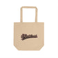 Eco Tote Bag - 'A Little Wild Sweet' Skull Graphic Tote (Kiss & Crash Logo)