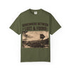 Somewhere Between Lost & Found Vintage Road Sign Graphic T-Shirt - Hemp