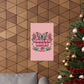 Analog Haze Matte Poster — Retro Butterfly Cherry Wall Art