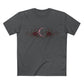 Crescent Moon & Roses Tee — Gothic Floral Night Sky T‑Shirt