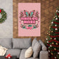 Analog Haze Matte Poster — Retro Butterfly Cherry Wall Art