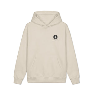 Skull Wings Hoodie — Dark Gothic Skull Graphic Back, Small Chest Emblem