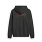 Faded Zip Hoodie — Dark Grunge Skull Graphic Zip-Up