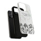 Vintage Botanical Magnetic Phone Case — "Between Static and Sleep: Analog Heart Files Vol. 01"
