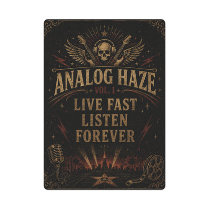 Live Fast Listen Forever Vol. 1 Poker Cards