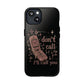 Phone Case — “Don’t Call, I’ll Call You” Retro Flip Phone Magnetic Tough Case