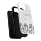 Vintage Botanical Magnetic Phone Case — "Between Static and Sleep: Analog Heart Files Vol. 01"