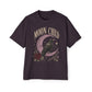 Moon Child Raven Tee — Vintage Moon & Rose Graphic T-Shirt