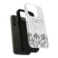 Vintage Botanical Magnetic Phone Case — "Between Static and Sleep: Analog Heart Files Vol. 01"