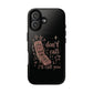 Phone Case — “Don’t Call, I’ll Call You” Retro Flip Phone Magnetic Tough Case