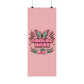 Analog Haze Matte Poster — Retro Butterfly Cherry Wall Art