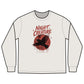 Night Creature Long Sleeve Tee — Vintage Raven Graphic Shirt