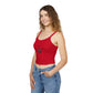 Cherry Graphic Crop Tank — #SWAG Spaghetti Strap Tank Top