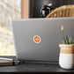 Lost Files Vinyl Sticker — Retro Orange Kiss-Cut Decal