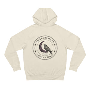 Moon Child Hoodie — Analog Haze Raven Graphic