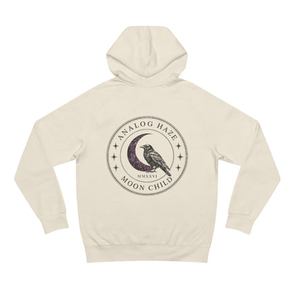 Moon Child Hoodie — Analog Haze Raven Graphic