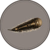 Engraved Faux Leather Microphone Patch: Vintage Singer Music Badge - Gray / Black