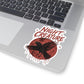 Night Creature Raven Sticker — Gothic Crow Kiss-Cut Decal