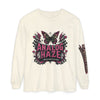 Analog Haze Butterfly Long Sleeve Tee - Ivory