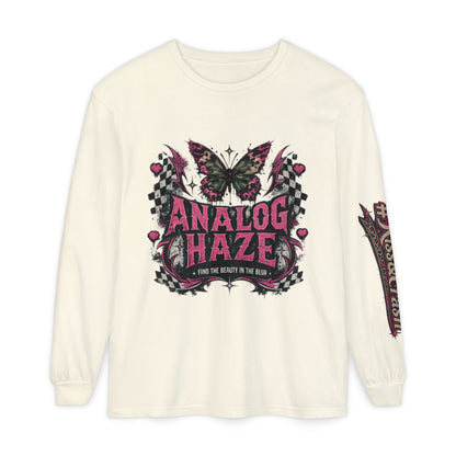 Analog Haze Butterfly Long Sleeve Tee