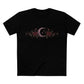 Crescent Moon & Roses Tee — Gothic Floral Night Sky T‑Shirt