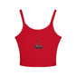 Cherry Graphic Crop Tank — #SWAG Spaghetti Strap Tank Top