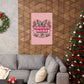Analog Haze Matte Poster — Retro Butterfly Cherry Wall Art