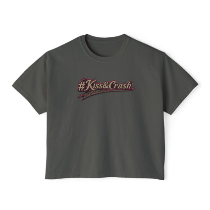 Kiss & Crash Graphic Boxy Tee