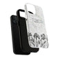 Vintage Botanical Magnetic Phone Case — "Between Static and Sleep: Analog Heart Files Vol. 01"