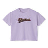 Kiss & Crash Graphic Boxy Tee - Orchid
