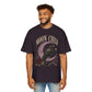 Moon Child Raven Tee — Vintage Moon & Rose Graphic T-Shirt