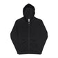 Zip Hoodie — Retro Night City Graphic Fleece Zip-Up