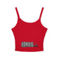 Cherry Graphic Crop Tank — #SWAG Spaghetti Strap Tank Top
