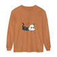 Ghost & Black Cat Long Sleeve Tee