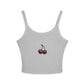 Cherry Graphic Crop Tank — #SWAG Spaghetti Strap Tank Top