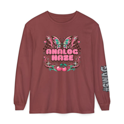 Analog Haze Butterfly Long Sleeve Tee