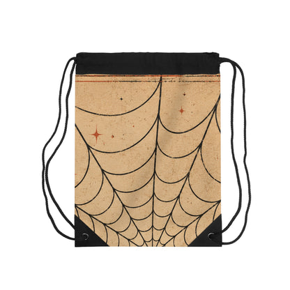 Analog Haze Spiderweb Drawstring Bag