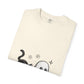 Ghost Cat T-Shirt — Cute Black Cat & Ghost Graphic Tee