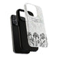 Vintage Botanical Magnetic Phone Case — "Between Static and Sleep: Analog Heart Files Vol. 01"