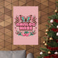 Analog Haze Matte Poster — Retro Butterfly Cherry Wall Art
