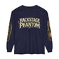 Backstage Phantom Long Sleeve Tee — Vintage Guitar & Keyboard Tour Shirt