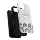 Vintage Botanical Magnetic Phone Case — "Between Static and Sleep: Analog Heart Files Vol. 01"