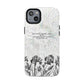 Vintage Botanical Magnetic Phone Case — "Between Static and Sleep: Analog Heart Files Vol. 01"